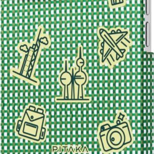 Pitaka GoodTime Kuwait for iPhone 16 Pro max (Green） - Image 2