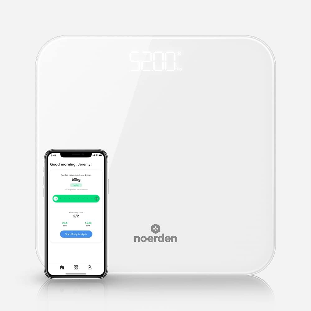 Noerden BIMI Smart Body Scale with Bluetooth connection-White