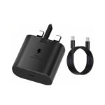 Samsung Travel Adapter (45 W) with cable 5A USB-C to USB-C Cable (1.8 m) Black