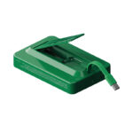 Momax 1-Power X Pro+ Magnetic Wireless Battery Pack (10000mAh) with Stand and Built-in USB-C Cable (Green) - Image 3