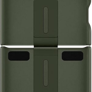 Samsung Galaxy Flip 4 Silicone Cover With Ring Khaki - Image 3