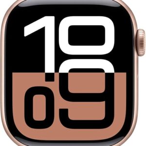 Apple Watch Series 10 GPS 42mm Rose Gold Aluminium Case with Light Blush Sport Band - S/M - Image 2