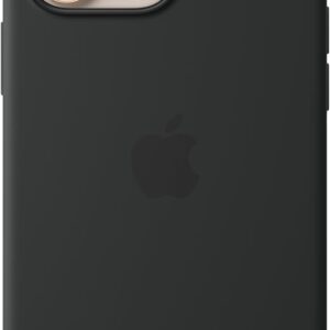Apple iPhone 16 Pro Max Silicone Case with MagSafe / Black - Image 1