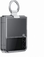 Samsung Galaxy Flip4 Cover With Ring Clear - Image 3