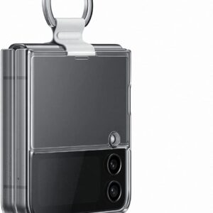 Samsung Galaxy Flip4 Cover With Ring Clear - Image 3