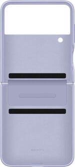 Samsung Galaxy Flip 4 Flap Leather Cover Serenity Purple - Image 4