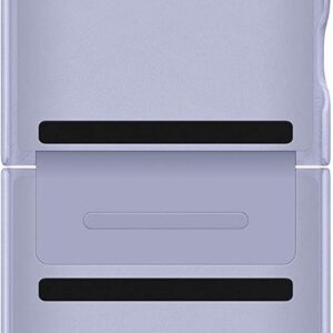 Samsung Galaxy Flip 4 Flap Leather Cover Serenity Purple - Image 4