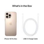 Apple iPhone 16 Pro Max 6.9-inch 256GB Desert Titanium - Image 7