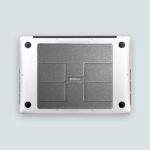 Momax Fold Stand Adhesive Laptop Stand Dark Grey - Image 2