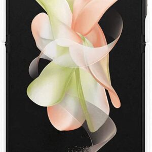 Samsung Galaxy Flip 4 Silicone Cover With Strap White - Image 5