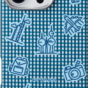 Pitaka GoodTime Kuwait for iPhone 16 Pro （Blue） - Image 1