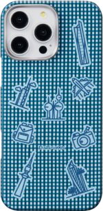 Pitaka GoodTime Kuwait for iPhone 16 Pro max (Blue）