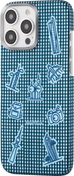 Pitaka GoodTime Kuwait for iPhone 16 Pro max (Blue） - Image 2