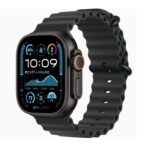 Apple Watch Ultra 2 GPS + Cellular 49mm Black Titanium Case with Black Ocean Band - M/L
