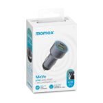 Momax MoVe 67W Dual-Port Car Charger - Image 4
