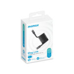 Momax Mag Link USB-C to USB-C 100W USB2.0 Magnetic cable 2m (Black) - Image 6