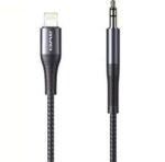 Awei Lightning to 3.5mm AUX Cable Black