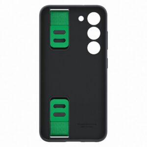 Samsung S23 Silicone Grip Cover Black - Image 6