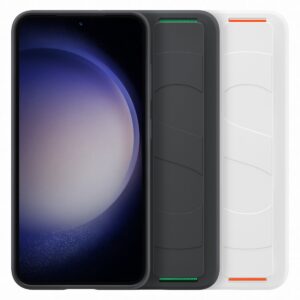 Samsung S23 Silicone Grip Cover Black - Image 8
