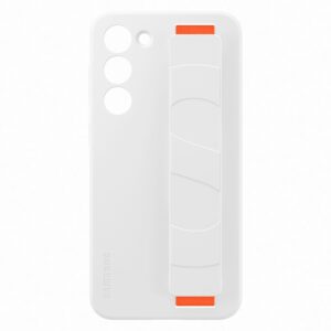 Samsung  Galaxy S23 Plus Silicone Grip Cover White - Image 5