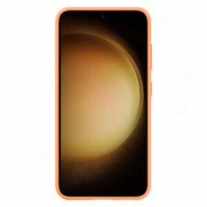 Samsung S23 Silicone Cover Orange - Image 2