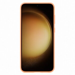 Samsung s23Plus Silicone Cover Orange - Image 2
