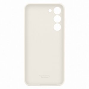 Samsung Galaxy S23 Plus Silicone Cover Cream - Image 5