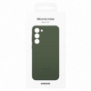 Samsung S23 Plus Silicone Cover Green - Image 6