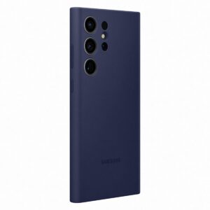 Samsung s23Ultra Silicone Cover Navy - Image 3