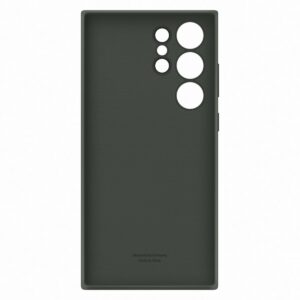 Samsung s23Ultra Silicone Cover Green - Image 5