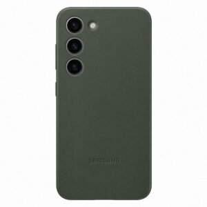 Samsung Galaxy S23 Leather cover Green