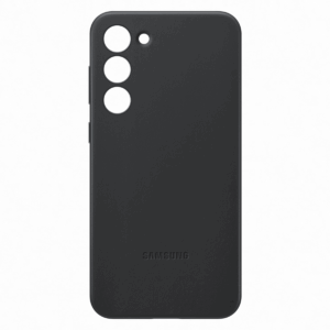 Samsung s23 Plus Leather Cover Black - Image 4