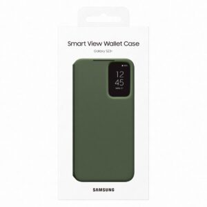 Samsung Galaxy S23 Plus Smart View Wallet Case Green - Image 7