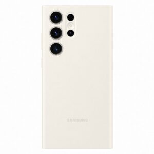 Samsung s23Ultra Smart View Wallet Case Cream - Image 2