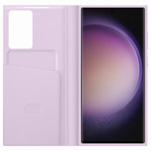 Samsung s23Ultra Smart View Wallet Case Lavender - Image 3