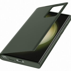 Samsung s23Ultra Smart View Wallet Case Green - Image 4