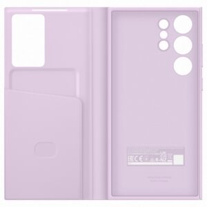 Samsung s23Ultra Smart View Wallet Case Lavender - Image 5