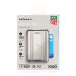 Momax Q.Power Go Mini 10000mAh Wireless Battery Pack Silver - Image 4
