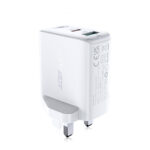 AceFast A8 PD 32W(USB-C+USB-A) Dual Port Charger White - Image 2