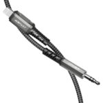 AceFast C1-06 Lightning To 3.5mm Aluminum Alloy Audio Cable Deep Space Grey