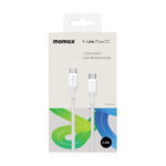 Momax 1-Link Flow CC X 60W USB-C Cable 1.2m (White) - Image 2