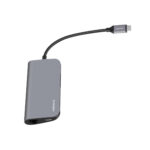 Momax ONELINK 8-in-1 Type-C Hub Grey