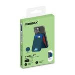 Momax Magnetic Wallet Card Holder With Stand - Blue - Image 3