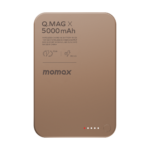 Momax Q.Mag X 5000mAh wireless battery pack (Desert Titanium)