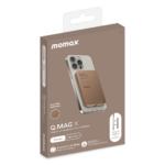 Momax Q.Mag X 5000mAh wireless battery pack (Desert Titanium) - Image 4