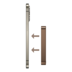 Momax Q.Mag X1 10000mAh wireless battery pack (Desert Titanium) - Image 2