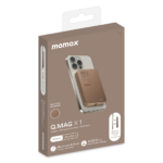 Momax Q.Mag X1 10000mAh wireless battery pack (Desert Titanium) - Image 6