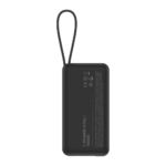 Momax 1-Power Vital+ 10000mAh Battery Pack with Built-in USB-C and Lightning Cable (Black) - Image 3