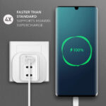 Momax ONE Plug 65W 3-Port GaN Charger Black - Image 3