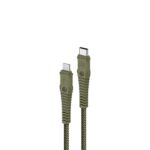 Momax Tough-Link Lightning to Type-C Cable -1.2M Green - Image 3